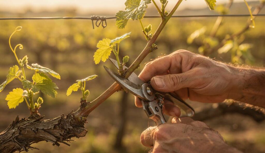 Druivenstruik snoeien: waarom de snoei in maart de kwaliteit van de trossen bepaalt