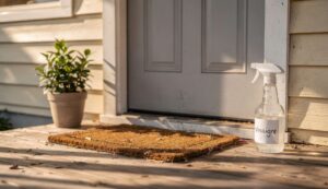 Azijn bij de voordeur sprayen: waar dit voor dient en waarom het wordt aanbevolen