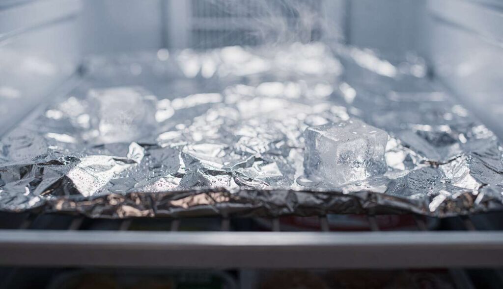 Aluminiumfolie in de vriezer: waarom dit trucje echt werkt tegen ijsvorming