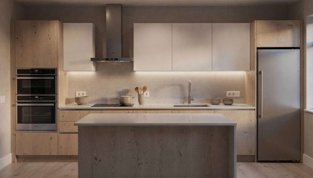 De gesloten keuken is terug: waarom designers in 2026 afscheid nemen van open keukens