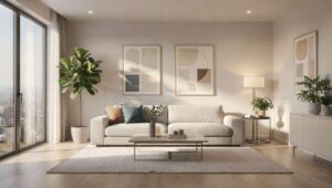 Waarom interieurarchitecten in 2026 afraden je bank tegen de muur te zetten