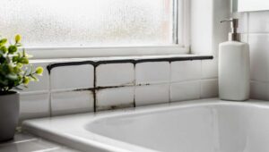Siliconen voegen in de badkamer zwart? Zo verwijder je schimmel zonder agressieve middelen