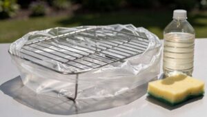 Zo krijg je het ovenrooster schoon met alleen een vuilniszak en één huismiddel